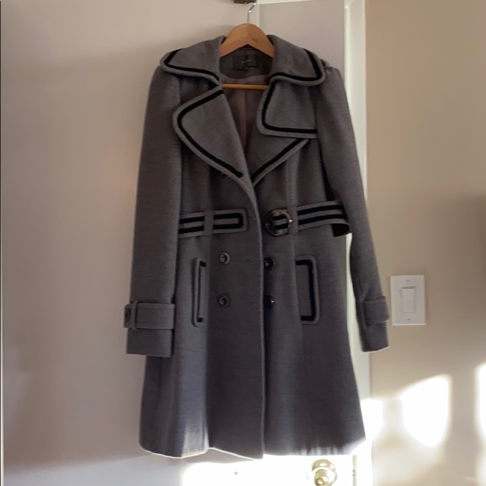 Gray Pea Coat - image 1
